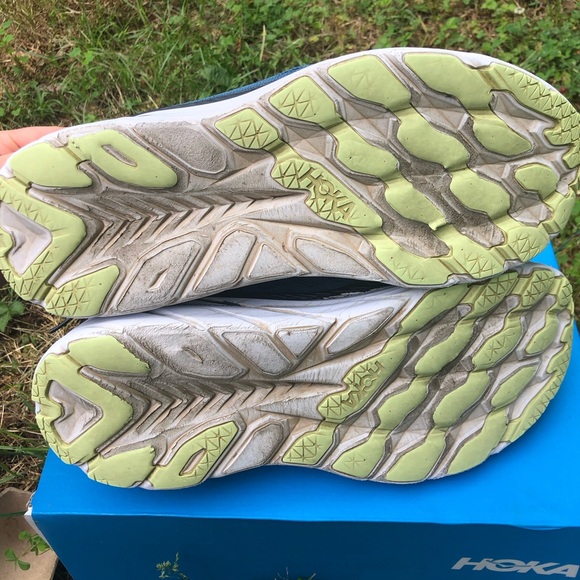 SALE HOKAs Mens Running sneakers Clifton 8: Size 10 -Teal - Picture 5 of 7